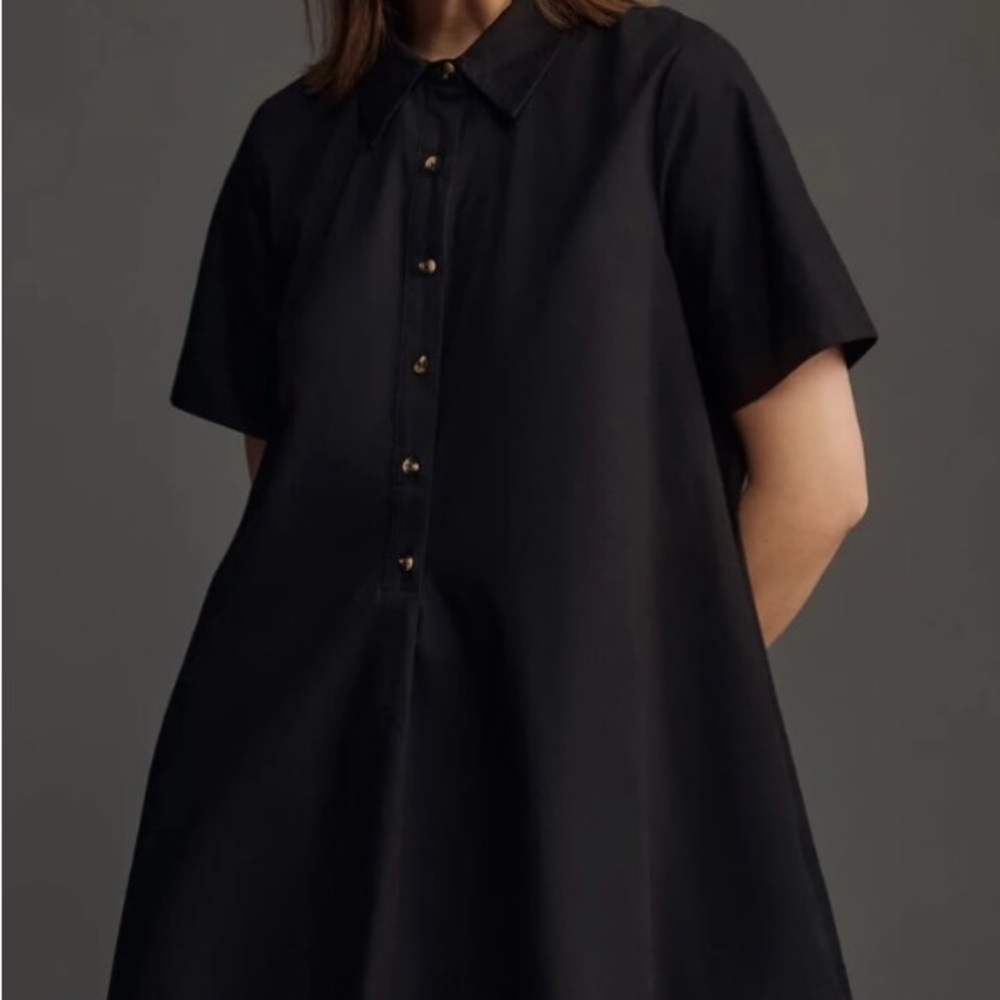 Anthropologie Pollie Tunic Swing Dress